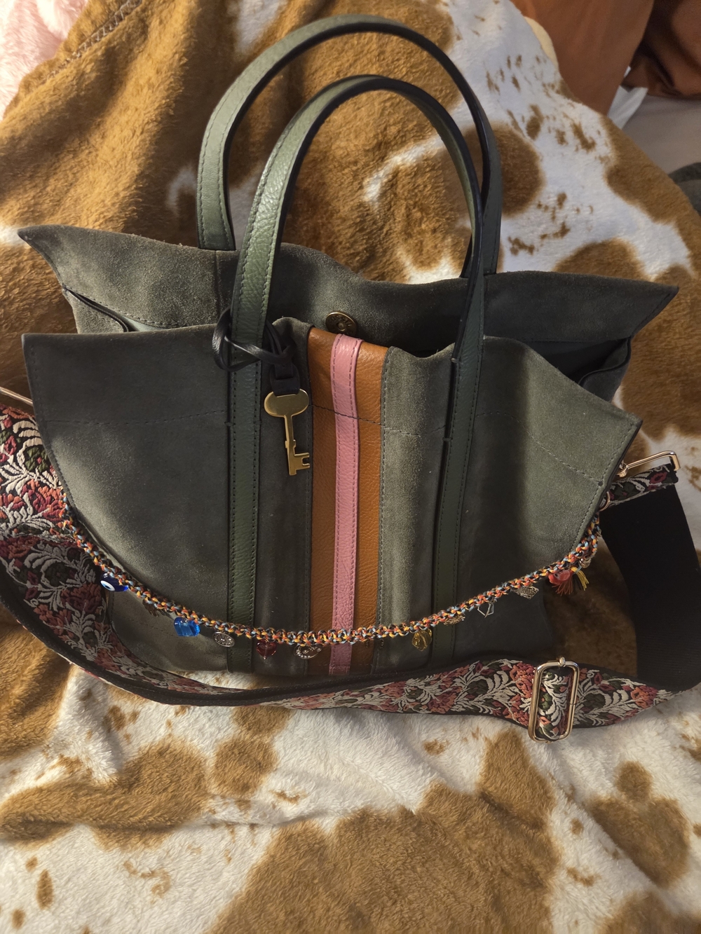 Aloe Green Zfossil CARMEN BAG - Picture 7 of 12